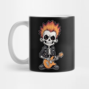 Punk Rock Skeleton 4 Mug